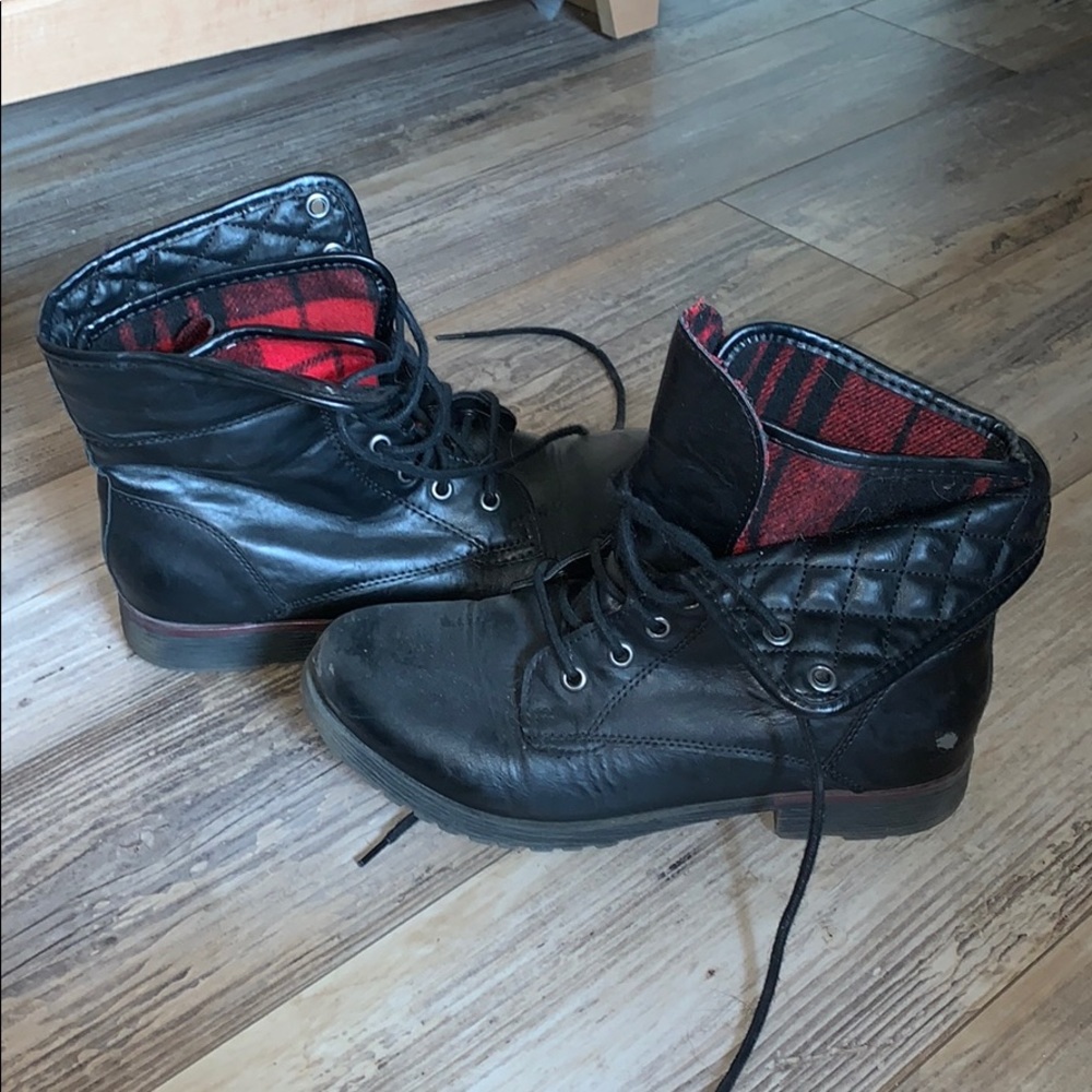 Rock and Candy combat boots